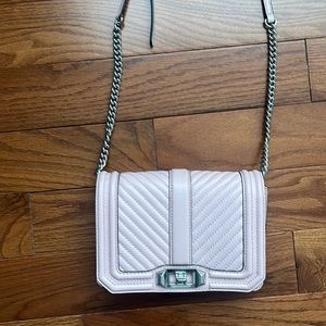 Rebecaminkoff pink crossbody bag